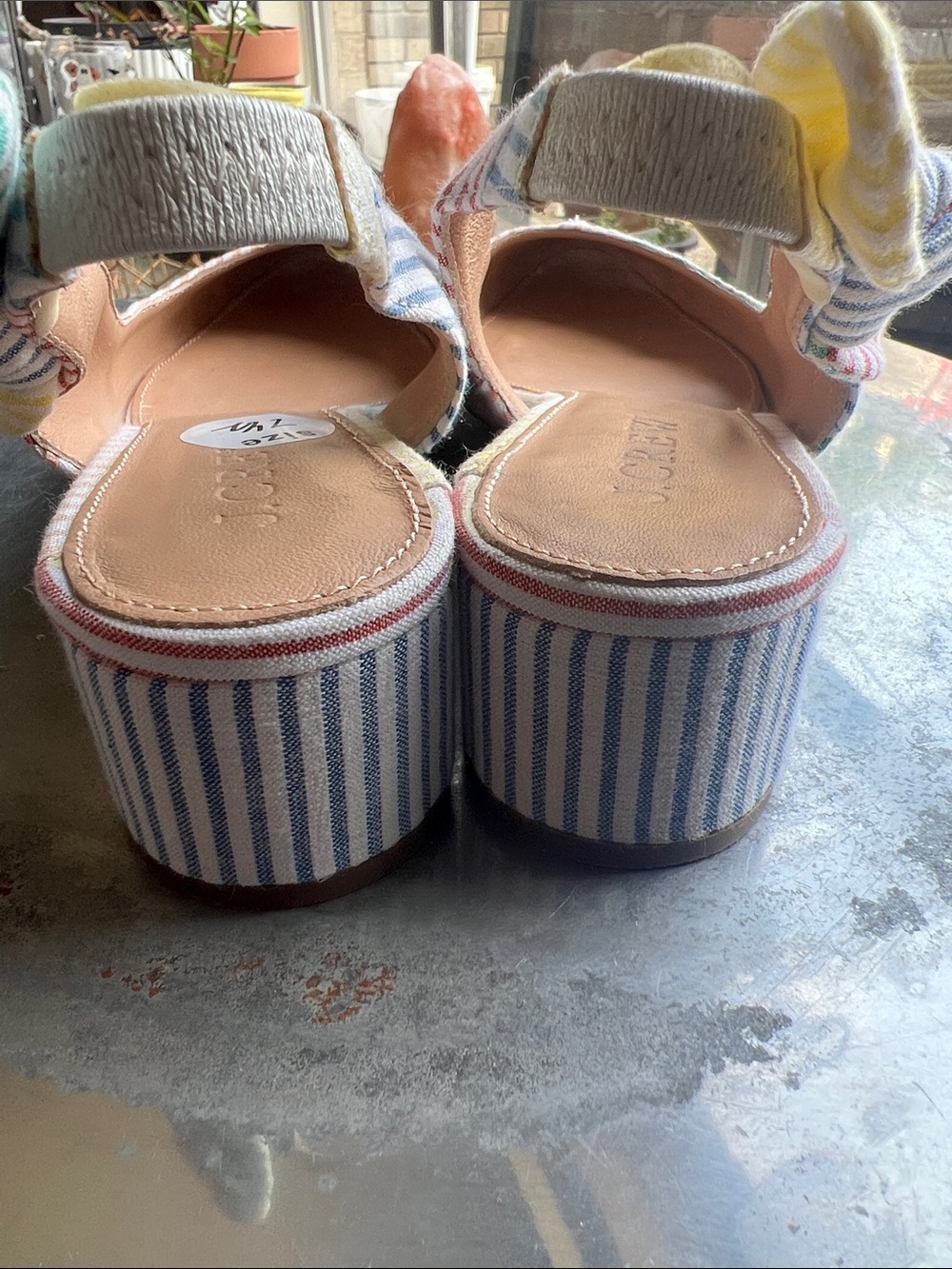 J. Crew slingback bow pumps - Picture 6 of 9